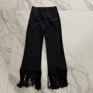 Lulus Fringe tailored pants